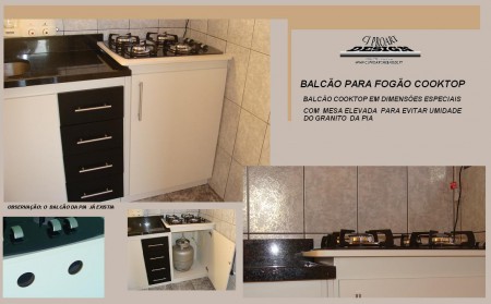 Balcão para Cooktop